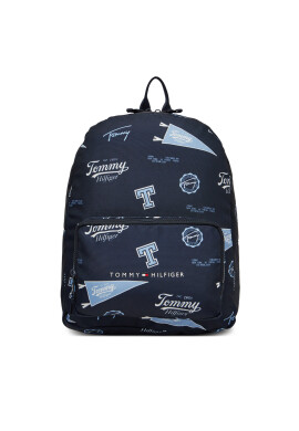 Tommy Hilfiger Раница Th Essential Printed Backpack AU0AU01992 Тъмносин - Mera.bg