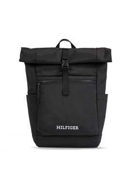Tommy Hilfiger Раница Th Monotype Rolltop Backpack AM0AM11549 Черен - Mera.bg