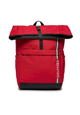Tommy Hilfiger Раница Th Monotype Rolltop Backpack AM0AM11792 Червен - Mera.bg