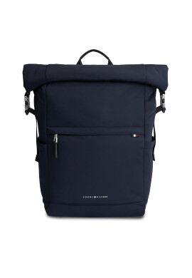 Tommy Hilfiger Раница Th Signature Rolltop Backpack AM0AM12221 Тъмносин - Mera.bg