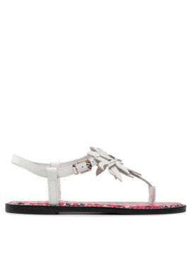Tommy Hilfiger Сандали Th Geo Print Flat Sandal FW0FW06229 Ecru YBL - Mera.bg
