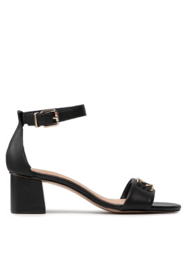Tommy Hilfiger Сандали Hardware Mid Heel Sandal FW0FW06300 Black BDS - Mera.bg