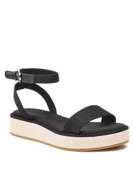 Tommy Hilfiger Сандали Rope Flatform FW0FW07019 Black BDS - Mera.bg