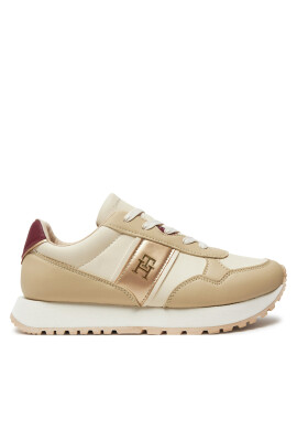 Tommy Hilfiger Сникърси Low Cut Lace-Up Sneaker T3A9-33548-1695 Бежов - Mera.bg