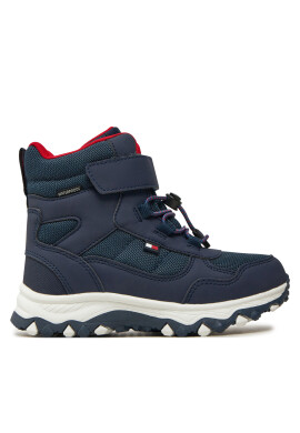Tommy Hilfiger Зимни обувки Fur Boot T1X5-33710-1492 S Тъмносин - Mera.bg