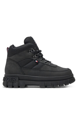 Tommy Hilfiger Зимни обувки Lace-Up Bootie T3X5-33707-1492 S Черен - Mera.bg