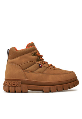 Tommy Hilfiger Зимни обувки Lace-Up Bootie T3X5-33707-1492 S Кафяв - Mera.bg