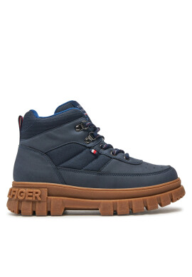 Tommy Hilfiger Зимни обувки Lace-Up Bootie T3X5-33707-1492 S Тъмносин - Mera.bg
