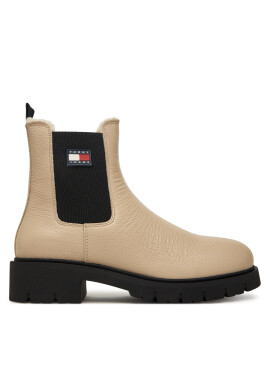 Tommy Jeans Боти тип челси Tjw Chelsea Boot Wl EN0EN02826 Екрю - Mera.bg