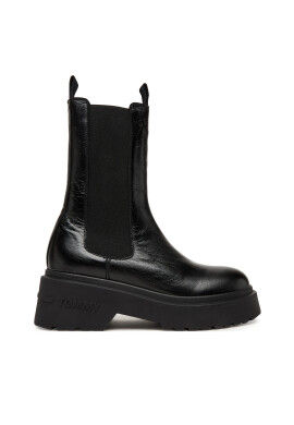 Tommy Jeans Боти тип челси Tjw Chunky Shiny EN0EN02888 Черен - Mera.bg