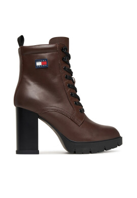 Tommy Jeans Боти Tjw Lace Up EN0EN02832 Кафяв - Mera.bg