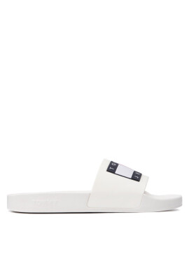 Tommy Jeans Чехли Flag Pool Slide EM0EM01021 Ecru YBL - Mera.bg