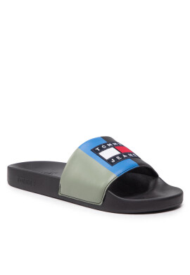 Tommy Jeans Чехли Block Archive Poolslide EM0EM01048 Black BDS - Mera.bg