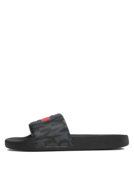 Tommy Jeans Чехли Pool Slide Print EM0EM01146 Black - Mera.bg