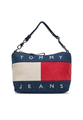 Tommy Jeans Дамска чанта Tjw Archive Denim Shoulder Bag AW0AW18213 Син - Mera.bg