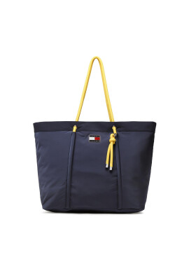 Tommy Jeans Дамска чанта Tjw Beach Summer Tote AW0AW14583 Тъмносин - Mera.bg