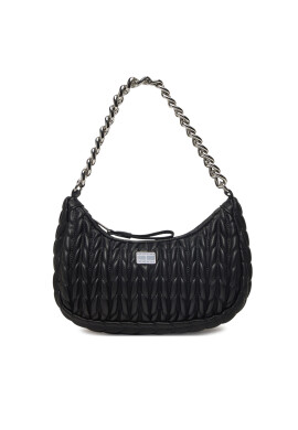Tommy Jeans Дамска чанта Tjw Iconic Shoulder Quilted AW0AW17302 Черен - Mera.bg