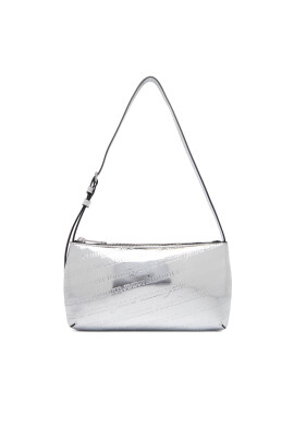 Tommy Jeans Дамска чанта Tjw Must Metallic Shoulder Bag AW0AW18009 Сребрист - Mera.bg