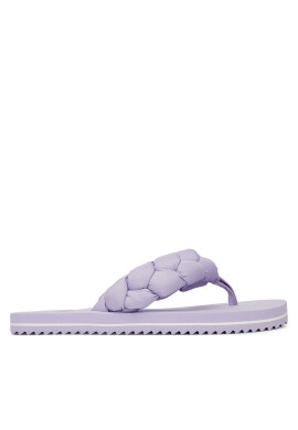 Tommy Jeans Джапанки Braided Thong Beach Sandal EN0EN02877 Виолетов - Mera.bg