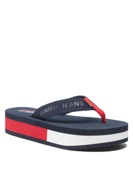 Tommy Jeans Джапанки Webbing Mid Beach Sandal EN0EN01819 Twilight Navy C87 - Mera.bg