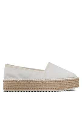 Tommy Jeans Еспадрили Flatform Espadrille EN0EN02078 Бял - Mera.bg