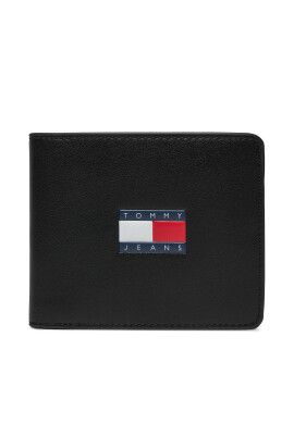 Tommy Jeans Голям мъжки портфейл Tjm Archive Leather Cc Coin AM0AM12441 Черен - Mera.bg