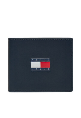 Tommy Jeans Голям мъжки портфейл Tjm Archive Leather Cc Coin AM0AM12441 Тъмносин - Mera.bg