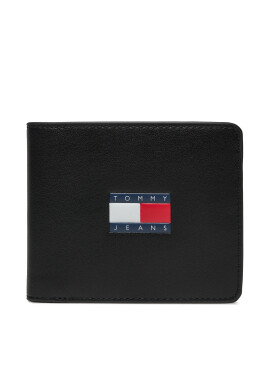 Tommy Jeans Голям мъжки портфейл Tjm Archive Leather Cc Wallet AM0AM12440 Черен - Mera.bg