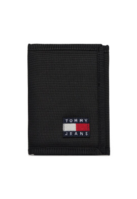 Tommy Jeans Голям мъжки портфейл Tjm Ess Daily Nylon Trifold AM0AM12083 Черен - Mera.bg