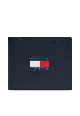 Tommy Jeans Голям мъжки портфейл Tjm Heritage Leather Cc & Coin AM0AM12086 Тъмносин - Mera.bg