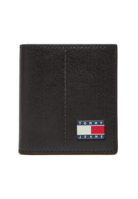 Tommy Jeans Портфейл Tjm Heritage Leather Cc & Coin AM0AM13408 Черен - Mera.bg