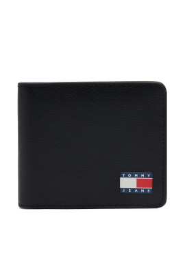 Tommy Jeans Голям мъжки портфейл Tjm Heritage Leather Cc Wallet AM0AM13371 Черен - Mera.bg