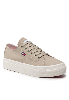 Tommy Jeans Гуменки Tommy Hilfiger Flatform EN0EN01673 Savannah Sand ACM - Mera.bg