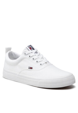 Tommy Jeans Гуменки Classic Sneaker EN0EN00986 White 100 - Mera.bg