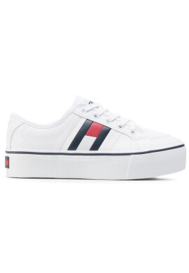 Tommy Jeans Гуменки Flatform Flag Sneaker EN0EN00944 White YBR - Mera.bg
