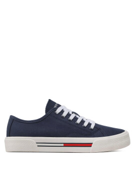 Tommy Jeans Гуменки Low Cut Wmns Canvas EN0EN02085 Тъмносин - Mera.bg