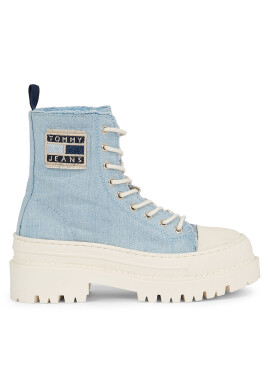 Tommy Jeans Кецове Foxing Denim Boot EN0EN02348 Син - Mera.bg