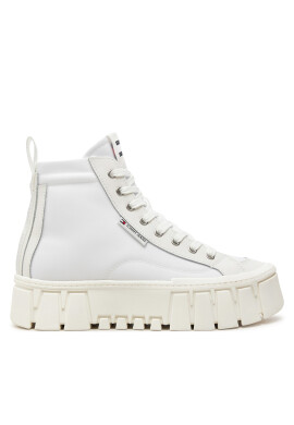Tommy Jeans Кецове Tjw Vulc Flatform Mc Mix Media EN0EN02570 Екрю - Mera.bg