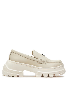 Tommy Jeans лоуфъри с дебела подметка Tjw Chunky Loafer EN0EN02504 Бежов - Mera.bg