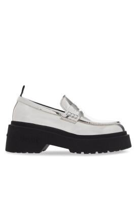Tommy Jeans лоуфъри с дебела подметка Tjw Chunky Metallic EN0EN02321 Сребрист - Mera.bg