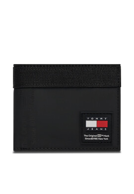 Tommy Jeans Малък мъжки портфейл Tjm Daily + Cc & Coin Wallet AM0AM12268 Черен - Mera.bg