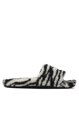 Tommy Jeans Пантофи Wild Animal Printed Poolslide EN0EN01668 Black BDS - Mera.bg