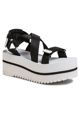 Tommy Jeans Сандали Pop Color Flatform Sandal EN0EN00847 Black BDS - Mera.bg