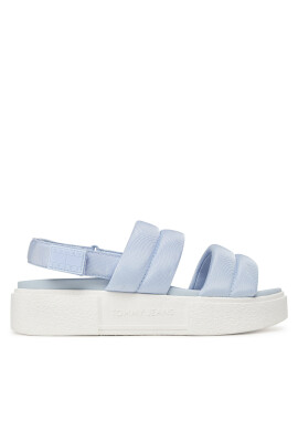 Tommy Jeans Сандали Tjw Flatform Sandal EN0EN02802 Светлосиньо - Mera.bg