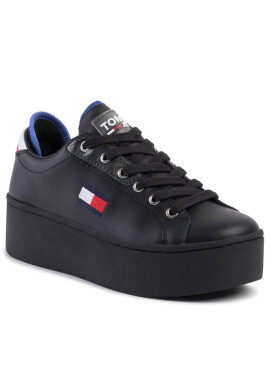 Tommy Jeans Сникърси Flatform Sneaker EN0EN00718 Black BDS - Mera.bg