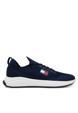 Tommy Jeans Сникърси Runner Kntitted EM0EM01555 Тъмносин - Mera.bg