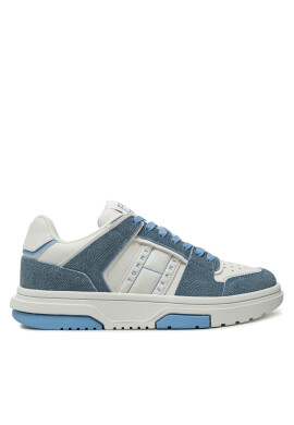 Tommy Jeans Сникърси The Brooklyn Denim Leather EN0EN02578 Син - Mera.bg