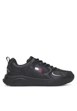 Tommy Jeans Сникърси Tjm Runner Leather EM0EM01621 Черен - Mera.bg