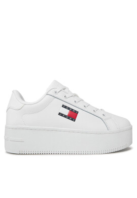 Tommy Jeans Сникърси Tjw Flatform Ess EN0EN02518 Бял - Mera.bg