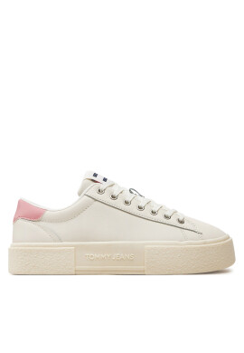 Tommy Jeans Сникърси Tjw Foxing Flatform Sneaker EN0EN02567 Екрю - Mera.bg